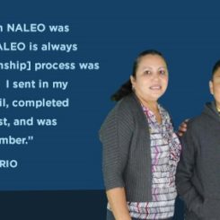 #GivingTuesday 2017: “Getting help from NALEO was something big! NALEO is always there!”
